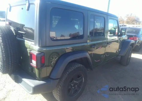 2020 Jeep Wrangler Unlimited Sport 4X4 z USA, uszkodzony, nr VIN 1C4HJXDG1LW349170